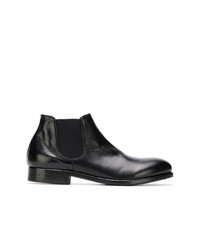 schwarze Chelsea Boots aus Leder von Leqarant