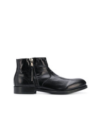 schwarze Chelsea Boots aus Leder von Leqarant