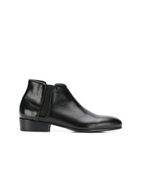 schwarze Chelsea Boots aus Leder von Leqarant