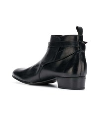 schwarze Chelsea Boots aus Leder von Lidfort