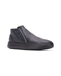 schwarze Chelsea Boots aus Leder von Baldinini