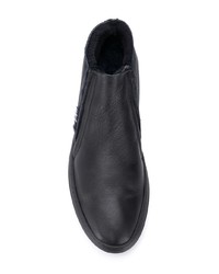 schwarze Chelsea Boots aus Leder von Baldinini