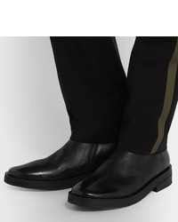 schwarze Chelsea Boots aus Leder von Marsèll