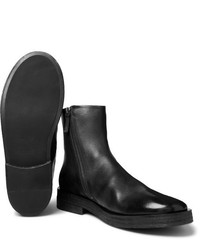 schwarze Chelsea Boots aus Leder von Marsèll