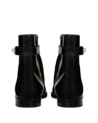 schwarze Chelsea Boots aus Leder von Dolce & Gabbana