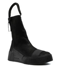 schwarze Chelsea Boots aus Leder von Boris Bidjan Saberi