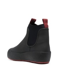 schwarze Chelsea Boots aus Leder von Bally