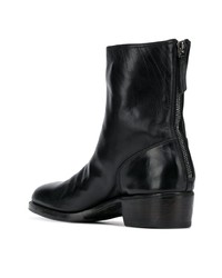 schwarze Chelsea Boots aus Leder von Premiata