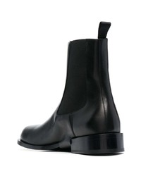 schwarze Chelsea Boots aus Leder von 1017 Alyx 9Sm