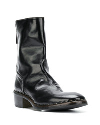 schwarze Chelsea Boots aus Leder von Premiata