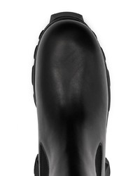 schwarze Chelsea Boots aus Leder von Rick Owens