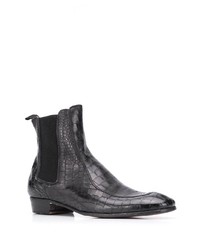 schwarze Chelsea Boots aus Leder von Lidfort