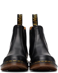 schwarze Chelsea Boots aus Leder von Dr. Martens