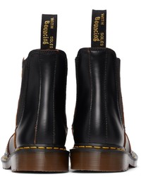 schwarze Chelsea Boots aus Leder von Dr. Martens