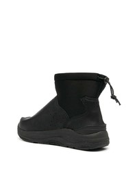 schwarze Chelsea Boots aus Leder von Suicoke