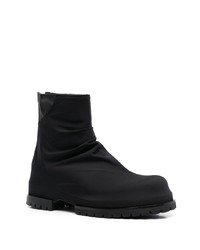 schwarze Chelsea Boots aus Leder von 424