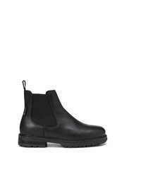 schwarze Chelsea Boots aus Leder von Marc O'Polo