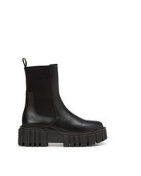 schwarze Chelsea Boots aus Leder von Marc O'Polo