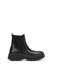 schwarze Chelsea Boots aus Leder von Marc O'Polo