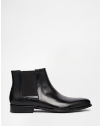 schwarze Chelsea Boots aus Leder von Aldo