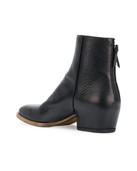 schwarze Chelsea Boots aus Leder von Givenchy