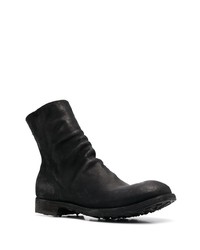 schwarze Chelsea Boots aus Leder von Officine Creative