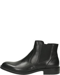 schwarze Chelsea Boots aus Leder von Mercedes