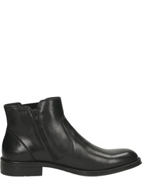 schwarze Chelsea Boots aus Leder von Mercedes