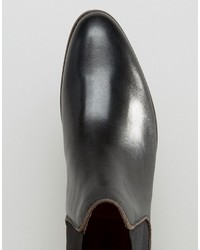 schwarze Chelsea Boots aus Leder von Aldo