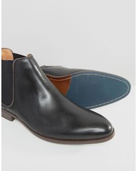 schwarze Chelsea Boots aus Leder von Aldo