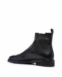 schwarze Chelsea Boots aus Leder von Bally