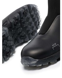 schwarze Chelsea Boots aus Leder von A-Cold-Wall*