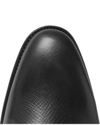 schwarze Chelsea Boots aus Leder von Edward Green