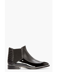 schwarze Chelsea Boots aus Leder von Nicholas Kirkwood