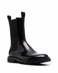 schwarze Chelsea Boots aus Leder von Scarosso