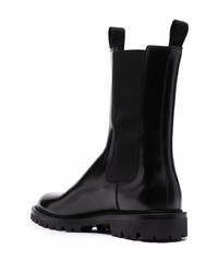 schwarze Chelsea Boots aus Leder von Scarosso