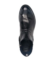 schwarze Chelsea Boots aus Leder von Officine Creative