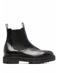 schwarze Chelsea Boots aus Leder von Officine Creative