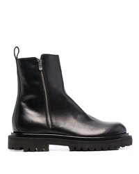 schwarze Chelsea Boots aus Leder von Officine Creative