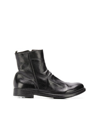 schwarze Chelsea Boots aus Leder von Officine Creative