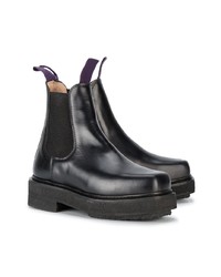 schwarze Chelsea Boots aus Leder von Eytys