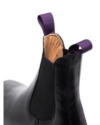 schwarze Chelsea Boots aus Leder von Eytys