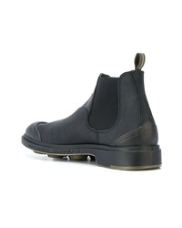 schwarze Chelsea Boots aus Leder von Pezzol 1951