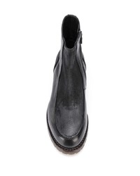 schwarze Chelsea Boots aus Leder von Premiata