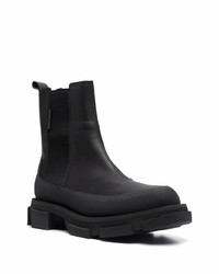 schwarze Chelsea Boots aus Leder von Both