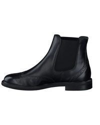 schwarze Chelsea Boots aus Leder von Paul Green