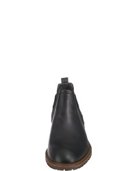 schwarze Chelsea Boots aus Leder von Paul Vesterbro