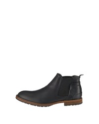 schwarze Chelsea Boots aus Leder von Paul Vesterbro