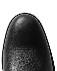 schwarze Chelsea Boots aus Leder von Lanvin