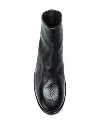 schwarze Chelsea Boots aus Leder von Marsèll